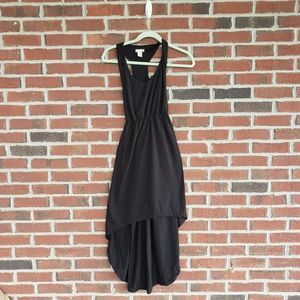 High-low Black Dress